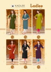 Ladlee Vol 2 By Kadlee Rayon Thread work Kurti Wholesale Clothing Distributors In India
